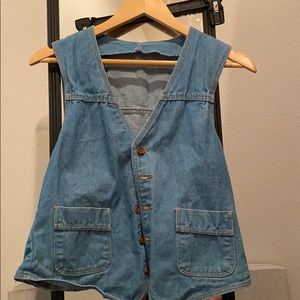 90s Jean Vest